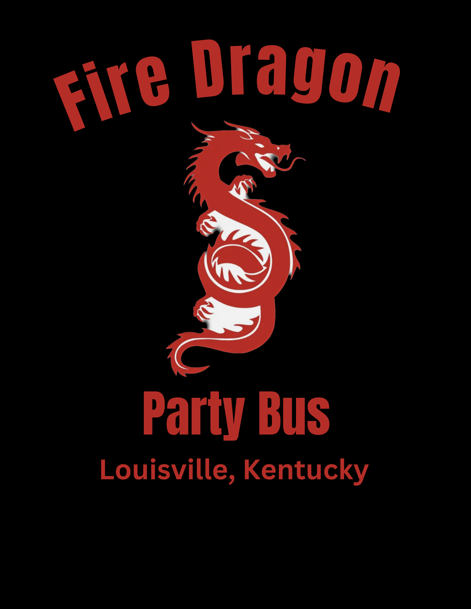 Fire Dragon Party Bus | Louisville Kentucky Party Bus Rentals | Limo Bus Bourbon Tours